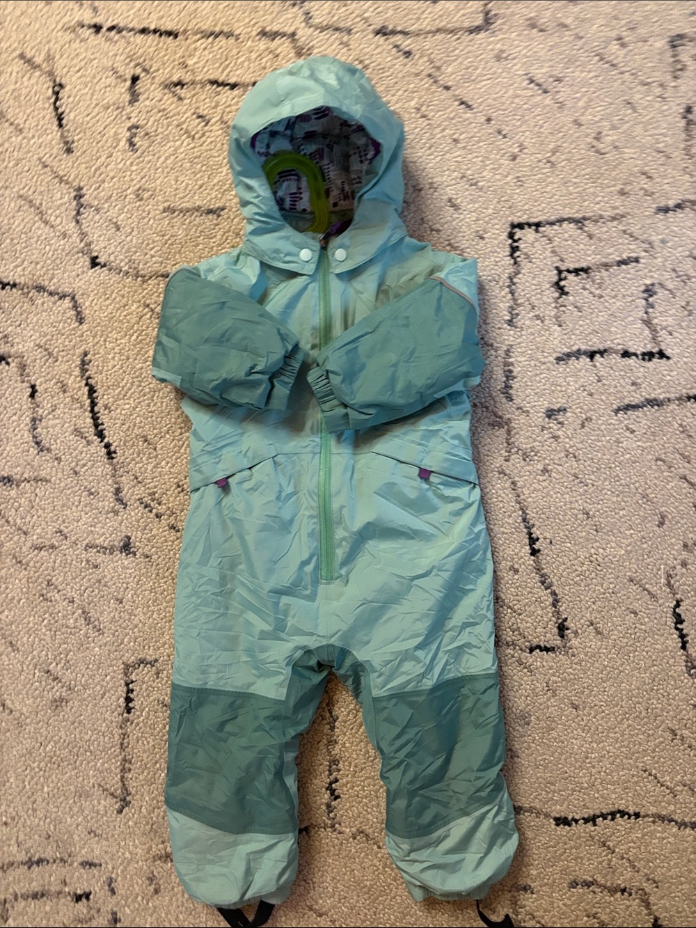 Patagonia snow bunting 12-18 m EUC